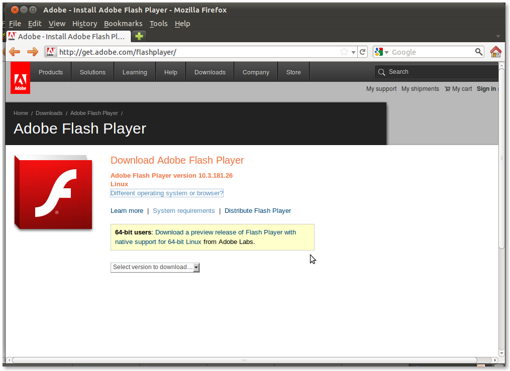 which adobe flash player for mac 10.13 and chrome
